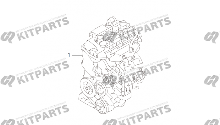 Двигатель в сборе Haval