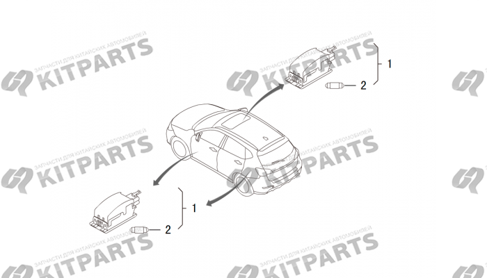 Подсветка пола Haval