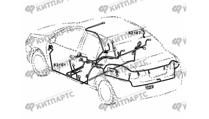 Жгут проводов кузова (седан) FAW