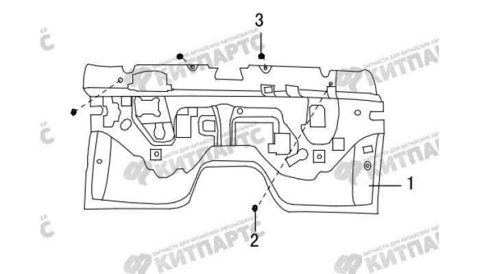 Теплоизоляция моторного отсека Great Wall Hover H5