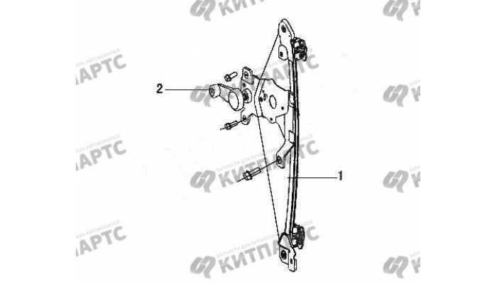 Стеклоподъемник (механический) задней двери Great Wall Wingle