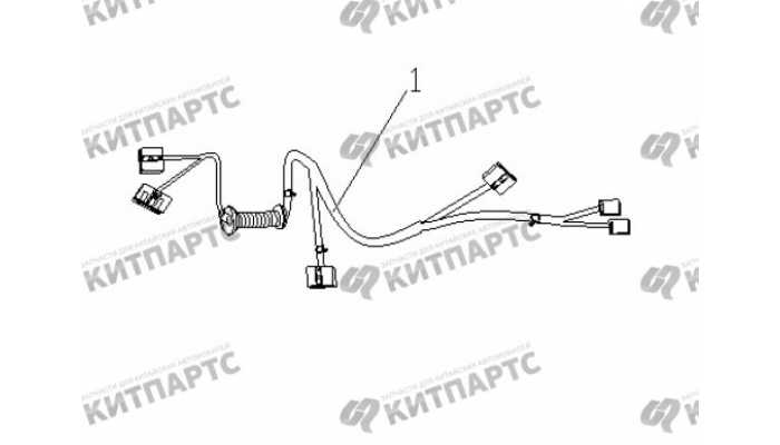 Жгут проводов двери Geely Vision (FC)
